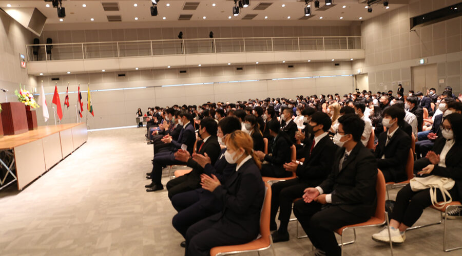 2022年　入学式　記念写真